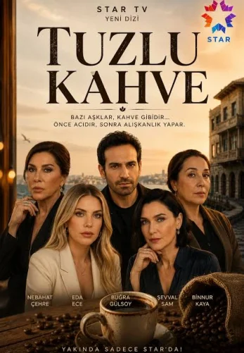 Соленый кофе 1-2, 3, 4 серия (турецкий сериал, 2026) смотреть на русском языке онлайн все серии бесплатно